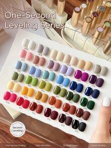 1瓶15毫升凝胶指甲油 - 持久亮泽，高饱和度光泽，坚固耐用，适合美甲沙龙DIY，女士美甲礼物 - 彩色 - 查看 5