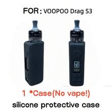 Voopoo Drag S3 硅胶保护壳，防刮防指纹磨砂防滑，轻薄防震，适用于 Drag S3，告别刮痕 - 多色 - 查看 11