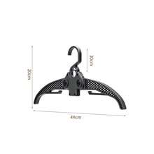 1pc Lazy Spring Retractable Clothes Hanger, Foldable Household Anti-Slip Wide-Shoulder Traceless Clothes Drying Rack, Storage Wonder, Clothes Hanger - Multicolor - View 2