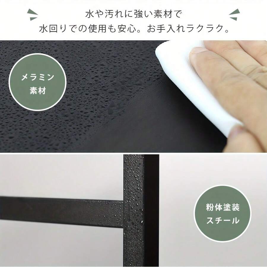 40-40の幅で調整可能な格納式キッチンラック、トッププレート耐荷重は40、金属素材、S字フック付き、カバー付きデザイン、パーティション収納、デッドスペースの使用、コンパクトな構造、足踏み式に適応、オープンラック、キッチン用品収納、縦型ラック、キッチン収納、省スペース収納ソリューション、オープンラックデザイン、モダンなキッチンオーガナイザー、大容量収納、S字フックが含まれています、小さなキッチン、アパート生活 7MJI - ブラック - チェックする 1
