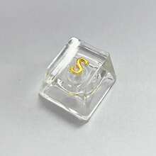 1pc A Personalized And Cute Mechanical Keyboard Featuring The Letters ABCD, With A Cross-Axis Keycap Design, In Line With OEM Specifications, Made Of ABS Material, And Equipped With A Delicate ESC Key Replacement Part. It Is A Suitable DIY Computer Accessory Gift. - Multicolor - View 30