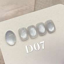 MIANEL 10ML 冬季圣诞美甲 江南小馆猫眼凝胶指甲油 2025 新款冰透明玻璃珠指甲油 白色指甲 粉色指甲 红色指甲 棕色指甲 UV灯美甲 适用于美甲沙龙 特殊用途美甲用品 - 彩色 - 查看 10