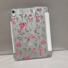 Compatible With Huawei MatePad SE 11 "Tablet Protective Case, MatePad Case, Compatible With MatePad 11.5 "Tablet Case, Magnetic Closure, Three Fold Tablet Protective Cover, Intelligent Sleep Wake-Up, High Transparency Acrylic Back Panel With Pen Slot, Compatible With Redmi Pad 2 11" Tablet, Compatible With Redmi Pad SE 11 Inch Tablet Protective Case - Clear - View 3