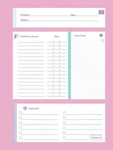 University Notebook, Hardcover, 1 Or 10 Subjects, Cherry Lovers Design. - Đường xoắn ốc Đại học - Xem 8