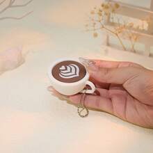 1PC Cute 3D Coffee Cup Shaped Click Fidget Keychain, Portable Button Clicker Toy For Stress & Anxiety Relief, Focus Helper, Fun Bag Charm & Key Ring, Desktop Ornament, Suitable For School Office Home Travel, Holiday Small Gift, Decorative Little Present - Nhiều màu - Xem 7