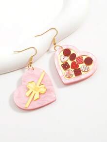 Women's New Valentine's Day Earrings, Suitable As A Gift For Friends - Multicolor - View 3