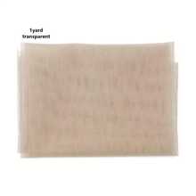 Malla de encaje suizo para manualidades de pelucas, gorros de peluca superiores invisibles de 0,91 y cierres frontales, perfecta para extensiones de cabello de pelucas personalizadas - Marrón claro - Ver 6