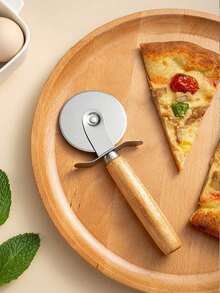 Stainless Steel PIZZA Roller, PIZZA Wheel, Easily Roll Out Perfect Pizza, Kitchen And Restaurant Tools, Italian Pizza Small Tools, Durable Materials, Pizza Baking Tools - Multicolor - View 9