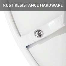 jjytMesa reda para patio mesa de centro de ml reente a la intemperie antioxite color blancoMesa de centro exterior - Blanco - Ver 5