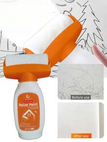 100g/500g White Wall Repair Paste, Best Choice For Removing Wall Stains, Perfect Gift For Family And Friends, Suitable For White Walls, Effectively Repairs Wall Cracks, Nail Holes And Scratches, Home Wall Repair Filler, Graffiti Repair Agent, Grout, Used For Repairing Peeling, Cracks, Holes, White Household Caulking, Odorless Wall Repair Paste - A - View 2