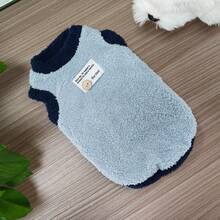 Thick Two-Leg Pullover Sweater For Small Dogs & Cats, Autumn/Winter - Blue - View 13