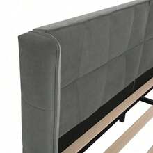 Bed Bases & Foundations - Gray + Velvet + 180cm*200cm - View 9
