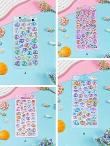 Bộ 1 miếng dán epoxy 3D hình động vật hoạt hình dễ thương mới năm 2026 | Miếng dán ốp điện thoại, các chủ đề bao gồm chó, mèo, gấu trúc, gấu, khủng long, lợn và các động vật đáng yêu khác. - Nhiều màu - Xem 7