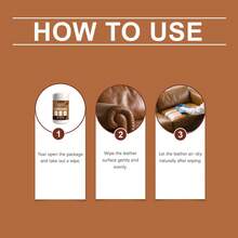 Cleaning & Care Wet Wipes, Quick Stain Removal & Leather Conditioning Wet Wipes For Home & Auto - Cleaning and Care Wipes - View 4