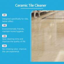 Limpiador De Azulejos Baño Azulejos Suelo De Azulejos Mármol Brillante Y Poderoso Limpiador De Suciedad - Líquido - Ver 7