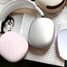 波点粉色蓝牙耳机盒，少女ins风 - 粉色 - 查看 4