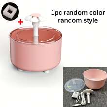 1500ml/50.72oz Floral Design Automatic Cat Water Fountain With Circulation Filter, USB Powered (Adapter Not Included), Suitable For Cats And Small Dogs - Multicolor - View 7