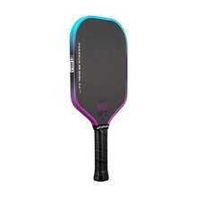 1 pièce Raquette de pickleball 3S - Surface en fibre de carbone brute, design mince, large et aérodynamique - Finition mate texturée premium - Noyau de propulsion - Raquette de 16 mm - Certifiée UPA-A - Prune - Voir 6
