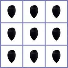 Black Beauty Makeup Sponge Blender, Non-Absorbing, Expands When Wet, Latex-Free Makeup Powder Puff, Dual Use Wet & Dry - Multicolor - View 8