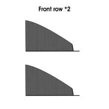 Easypie Selection 4pcs/2pcs Car Window Sun Shade Mosquito Net, Universal Full Coverage Anti-UV Curtain - Black - View 13