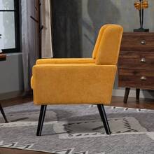 Home Theater Seating - Yellow + Upholstered - View 11