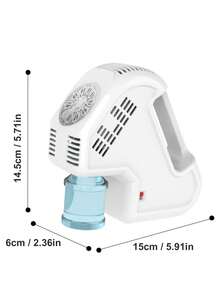 Kids Lightweight Handheld Automatic Bubble Machine, Large Capacity, One-Button Electric Bubble Blower With Lighting, Bubble Toy Gift For Boys And Girls (Batteries And Bubble Solution Not Included) - Multicolor - View 10