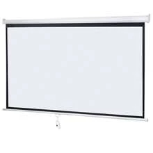 Projection Screen Manual Pull Down Projector Movie Screen 72/80//120 - 100" (16:9) Đen - Xem 12