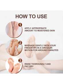 SUMIFANG Foot Scrub Exfoliating Paste, Deep Moisturizing, Removes Calluses And Dead Skin, Makes Feet Softer And Smoother. Also Helps Soften Dry, Peeling, Dehydrated And Rough Skin. The Scrubbing Texture Of The Exfoliating Paste Can Remove Dead Skin On The Feet. - Coffee - View 8