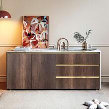 1 Roll Thick Brown Wood Grain Self-Adhesive Wallpaper, Removable & Waterproof, Suitable For Furniture, Cabinets, Walls, Dining Tables, 45cm X 100cm/300cm/500cm - B - View 4