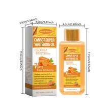 Carrot Essential Oil, 100% Pure Oil, Alcohol Free, Rich In Carrot Essence Extract, Deeply Moisturizes, Moisturizes, Soothes And Tightens The Skin, Leaving The Skin And Hair Smooth And Bright, Suitable For A Variety Of Skin And Hair Types, Not Greasy, Easy To Absorb. - 紅蘿蔔 - 查看 2