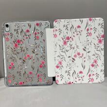 Compatible With Huawei MatePad SE 11 "Tablet Protective Case, MatePad Case, Compatible With MatePad 11.5 "Tablet Case, Magnetic Closure, Three Fold Tablet Protective Cover, Intelligent Sleep Wake-Up, High Transparency Acrylic Back Panel With Pen Slot, Compatible With Redmi Pad 2 11" Tablet, Compatible With Redmi Pad SE 11 Inch Tablet Protective Case - Clear - View 7