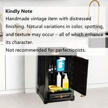 2層の収納スペースと引き出しを備えた1個のレトロで美しい金属製の収納ボックスは、多用途で、アイテムを整理整頓し、さまざまな日用品の保管に適しています。 WLHI - レッド - チェックする 10