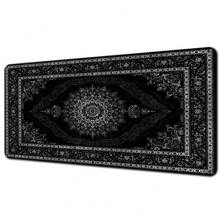 1PC SNew Black Persian Carpet Mysterious Retro Mouse Pad Pc Gamer Mousepad Rubber Mouse Mat Gaming Keyboard Pads Office Desk Mat - Multicolor - View 24