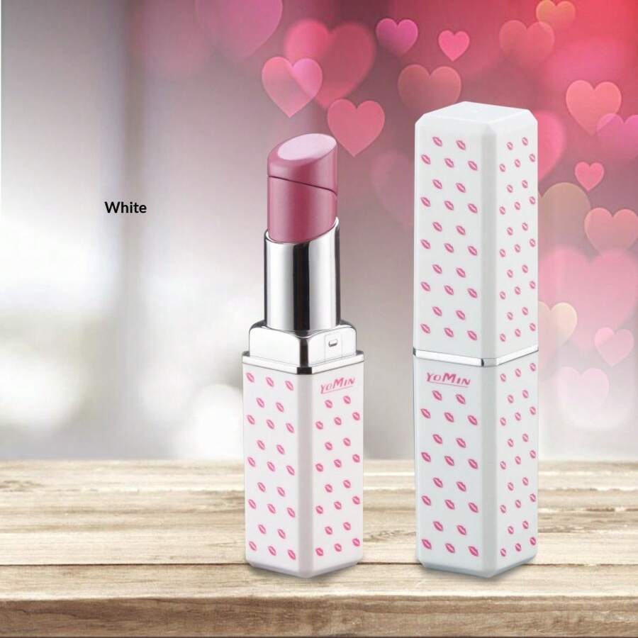Fashionable Lipstick-Shaped Lighter For Girls With Personality, Creative Inflatable Open Flame Model M7FX - 紅色 - 查看 1