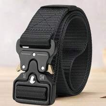 Nylon Tactical Waist Belt With Quick Release Buckle - Multifunctional Military Style Belt - Multicolor - View 8