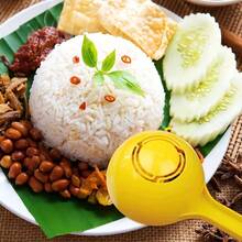 Round Rice Ball Mold, Rice Ball Former And DIY Lunch Box Tool, Rice Spoon, Round Rice Modeling Mold-DIY Lunch Box And Sushi Rice Mold, Easy To Make Perfect Shape Meals, Easy To Clean Kitchen Tools - Multicolor - View 2