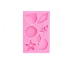 Molde de silicone com 1 unidade para limão e outras frutas de verão - Ideal para fundição de resina, decoração com argila polimérica, aplique para presilha de cabelo e artesanato DIY. - Rosa - Ver 11
