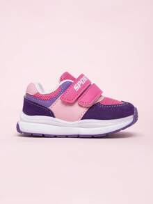Kids Soft Bottom Casual Sneakers, Fashion Small White Shoes, Unisex Children Sports Shoes - Hot Pink - View 3