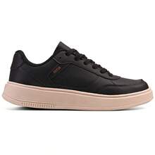 Tênis Casual Masculino Street Original Leve, Confortável e Moderno Sapatenis R1726 - Preto - Visão 5