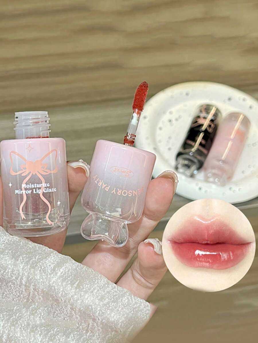 Light Glossy Mirror Lip Oil Long-Lasting, Hydrating, Easy-To-Apply Water Gloss Lip Lacquer - Multiple Specifications - View 1