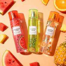 Wish 20 Varieties Of Women's Body Mist Perfume Spray, 8 Fl.Oz Long-Lasting Floral Fruity Spray With Non-Greasy Alcohol-Based Formula. Suitable For Hair & Body, Ideal For Parties, Dates & Gifting. Lightweight And Smooth Application.Valentine's Day Gift - Watermelon Sugar+Pineapple Dream+ Valencia Orange - 查看 6