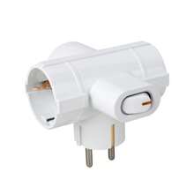 CILIA 1/2pcs, 3 SCHUKO Sockets, 3680W 16A 250V Home/Office/Travel Power Adapter - EU F Type Plug(220-240V) - View 9