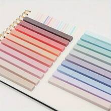 6/12 Bagged Square Highlighters, Beautiful Chiseled Highlighters, Eye Protection Key Marker Slanted Head Handmade Accounting Pens,Pens,Stationery,School Supplies - A - 查看 10