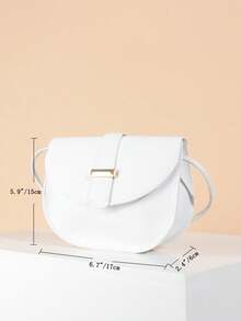 1件装女士马鞍包，可作斜挎包、零钱包、个性化手机袋使用，适合日常使用和送礼，是理想的礼品之选。 - 彩色 - 查看 5