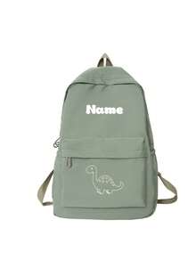 这款时尚大容量背包是秋冬季返校季的理想之选。它可定制姓名，并饰有可爱的卡通图案，包括足球、蝴蝶、恐龙、鲜花和爱心。适合日常使用、郊游、旅行、购物、上学和户外活动。它也是一份很棒的生日礼物。 - 彩色 - 查看 15