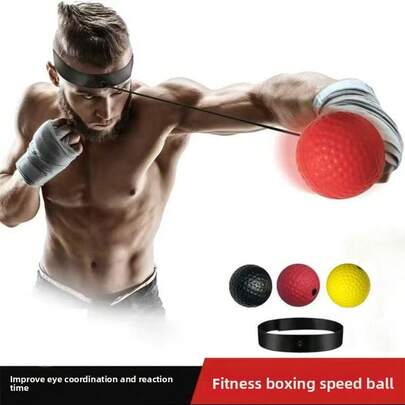 -Mounted Boxing Ball, Professional Rebound Speed Ball Adults, Stress Relief Fitness & Boxing Reaction Training