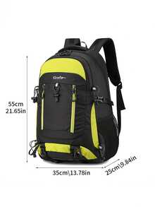 40L Outdoor Hiking Bag, Large Capacity Hiking Bag, Hiking And Sports Travel Bag, Travel Camping Backpack, Men's And Women's Backpack, College Student High School Return Backpack - Multicolor - View 13