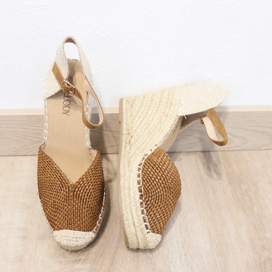 angelica Women Platforms & Wedge Sandals - 棕色 - 查看 1