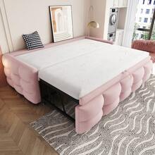 Bed Frames - Pink + Flannelette - View 12