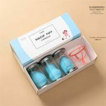 Fangze Gourd Makeup Sponge, Water-Friendly Non-Latex Foam Dry & Wet Powder Puff Makeup Tool - Multicolor - View 3